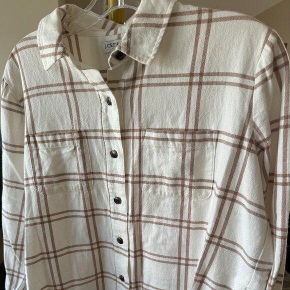 J Crew Pocket Flannel/ Shacket - Picture 1 of 6